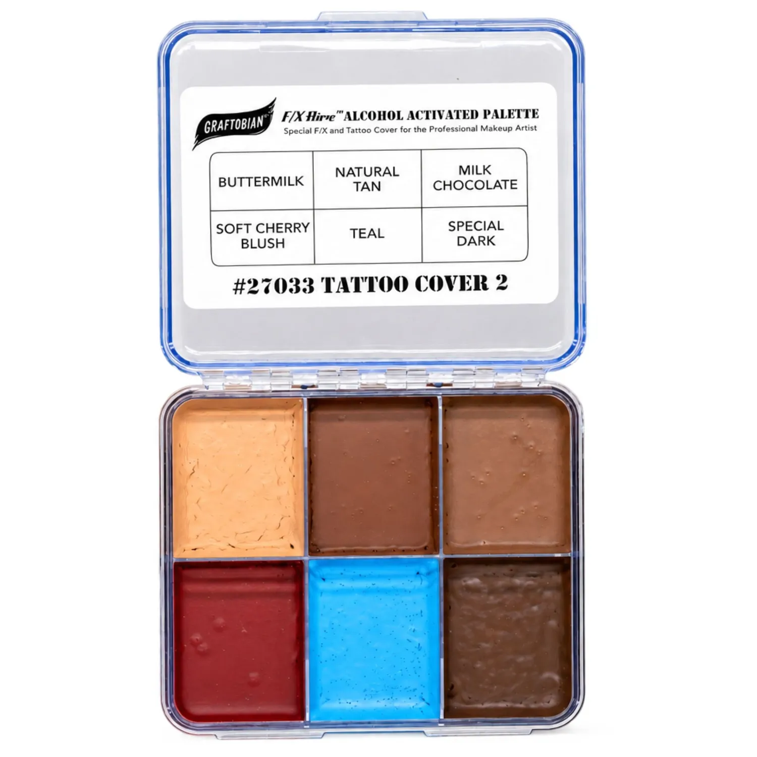 Graftobian F/X Aire Tattoo Cover palette correctrice waterproof