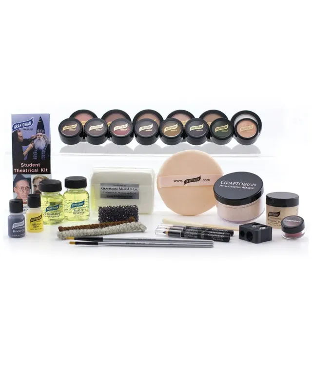 Graftobian Deluxe Student kit maquillage théâtre couvrant