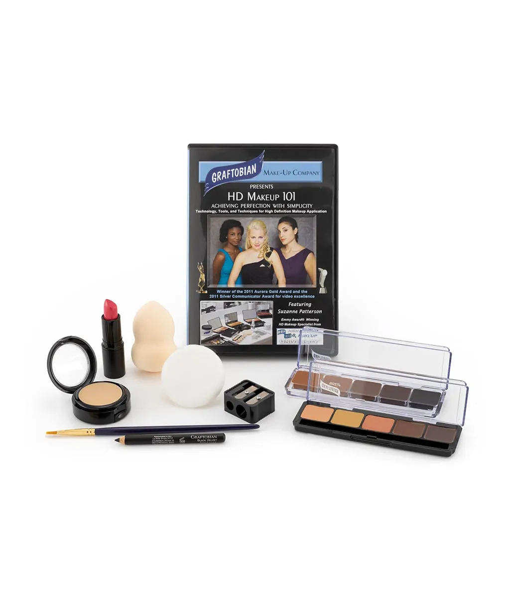Graftobian Ultra HD Essentials kit teint 11 pièces