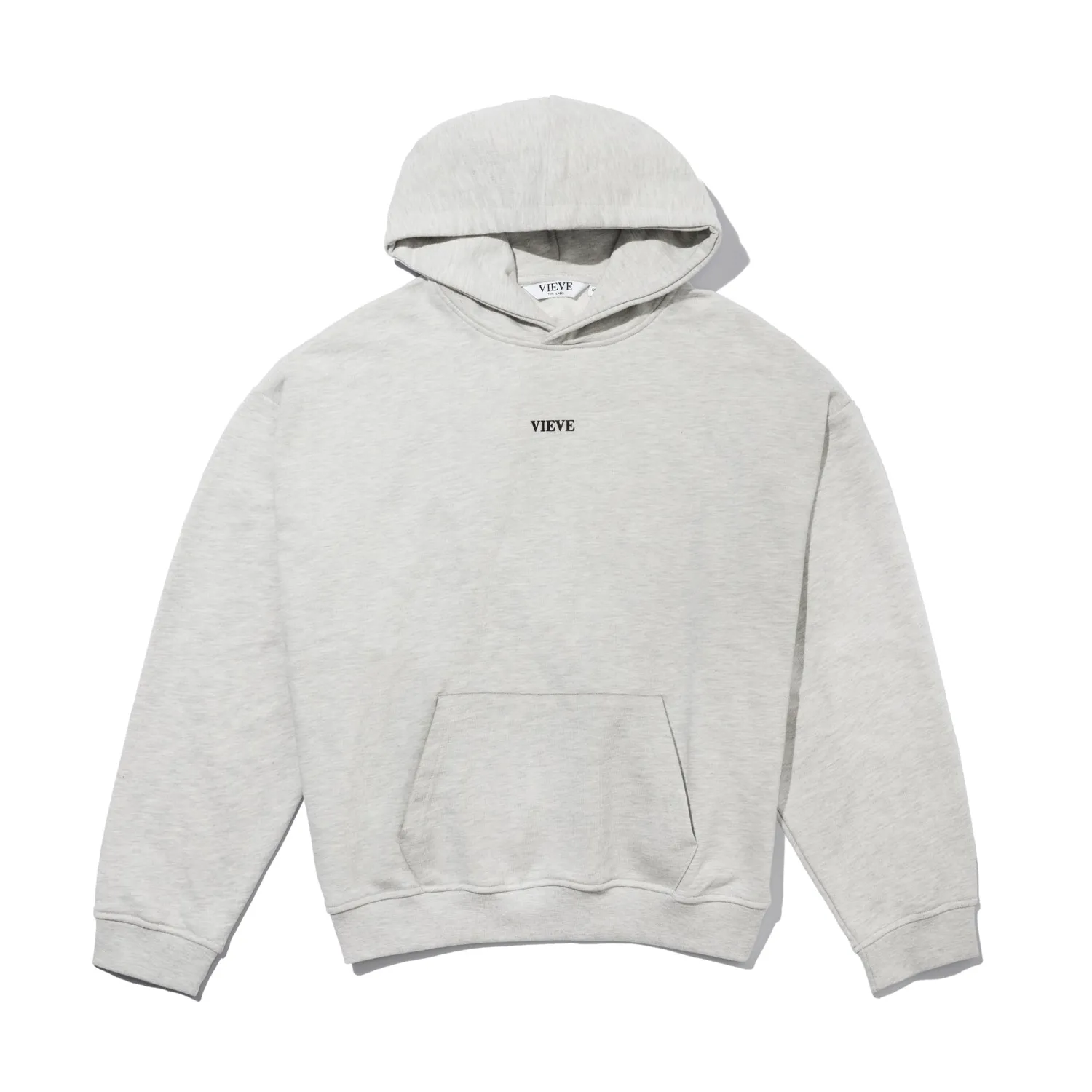 Vieve Gratitude Attitude hoodie sweat gris clair