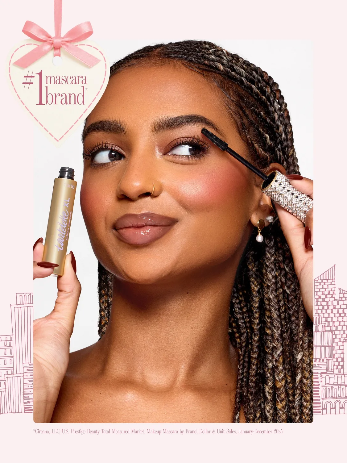 Tarte Tartelette XL Tubing mascara noir longueur 24h