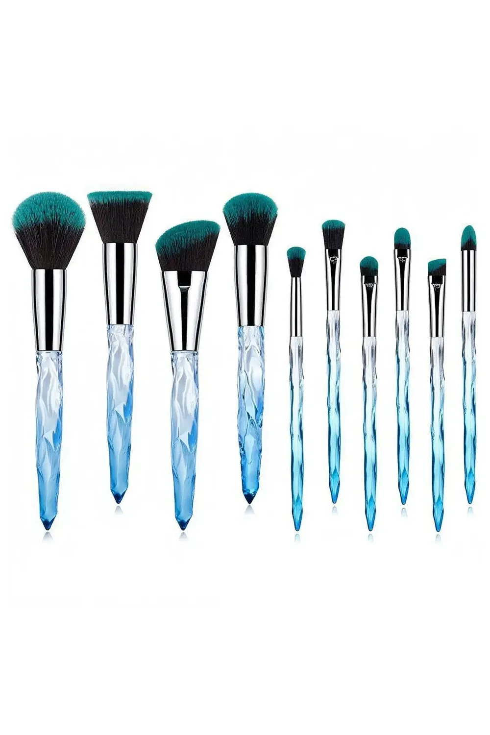 Newwell Crystal set 10 pinceaux maquillage pro
