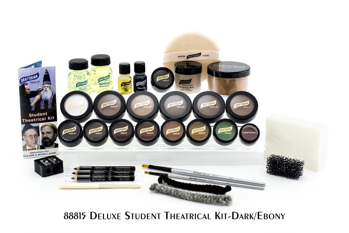 Graftobian Deluxe Student kit maquillage théâtre couvrant