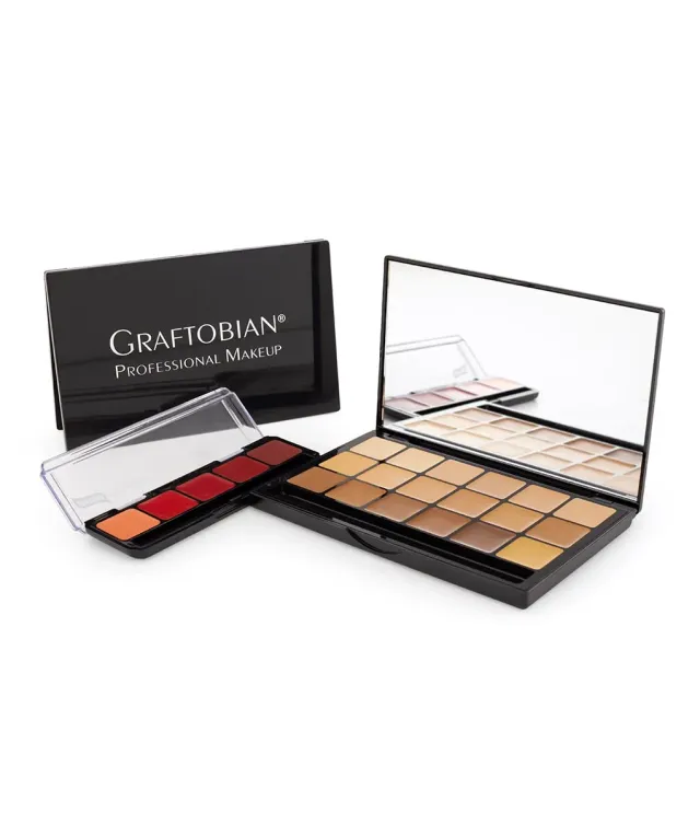 Graftobian Glamour Crème Warm Super Palette coffret maquillage 50 g