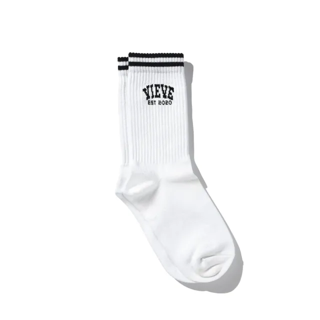 Vieve The Label Varsity Sock chaussettes blanches sport