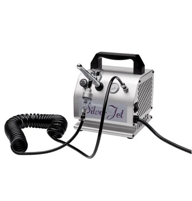 Iwata Silver Jet compresseur aérographe maquillage silencieux