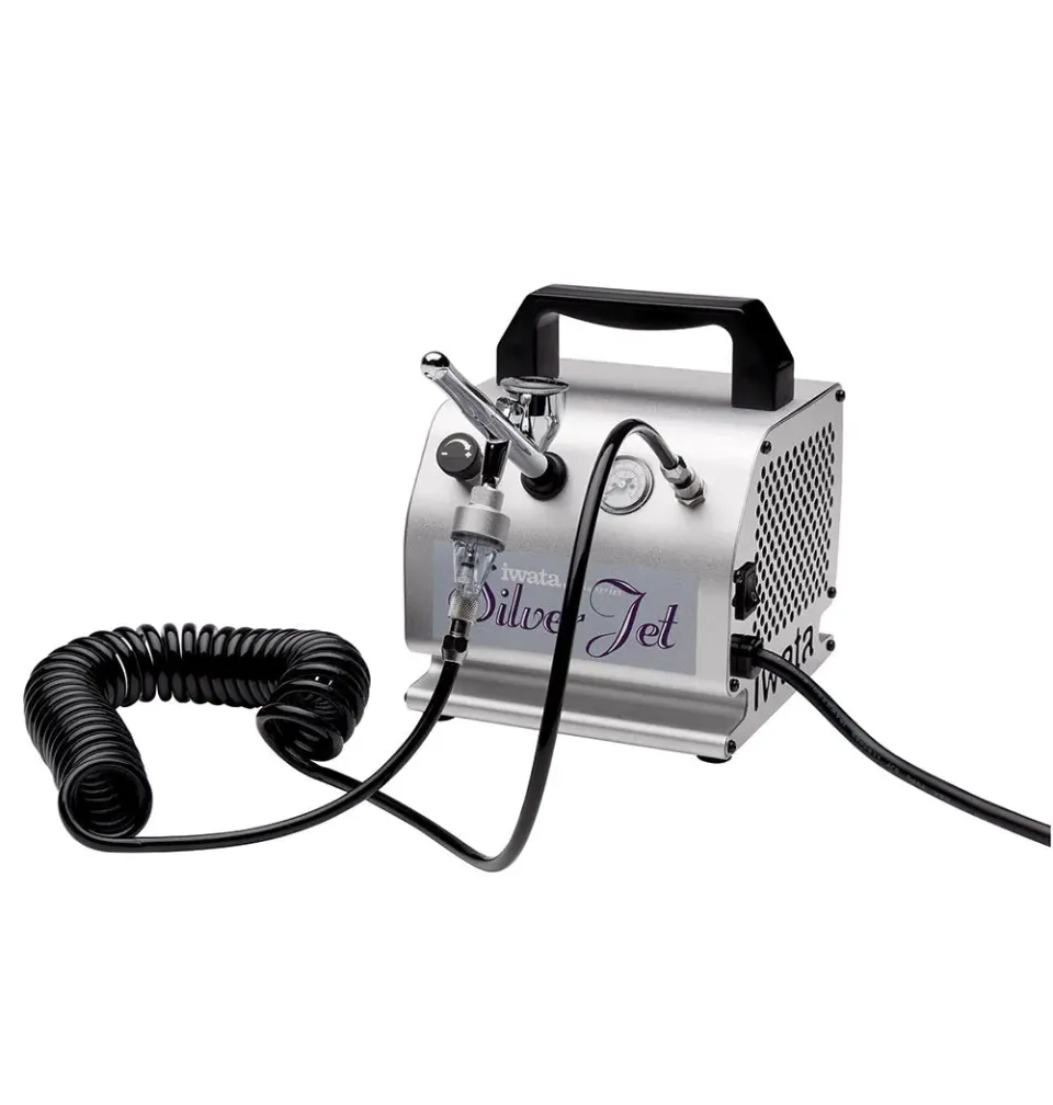Iwata Silver Jet compresseur aérographe maquillage silencieux