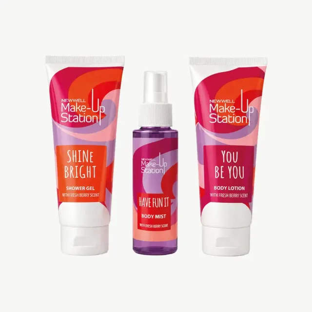 Make-Up Station Be Proud set corps voyage berry 3 pcs