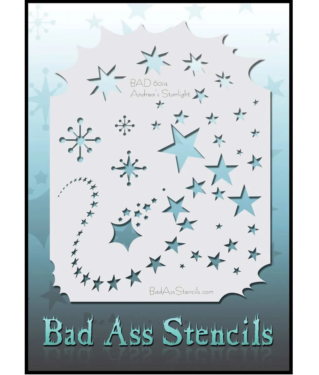 Graftobian Bad Ass Stencils Vintage pochoir maquillage réutilisable