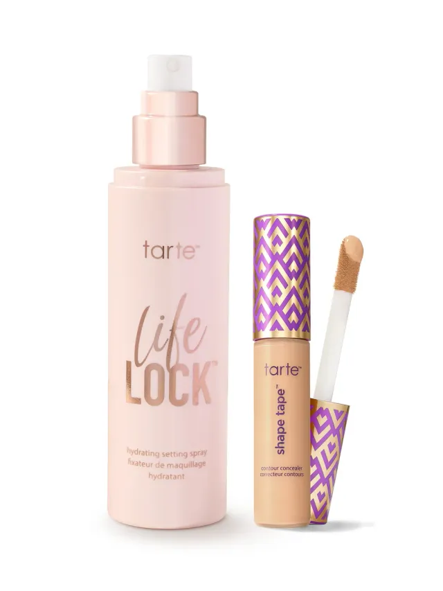 Tarte Perfect & Set kit anti-cernes + spray fixateur multi