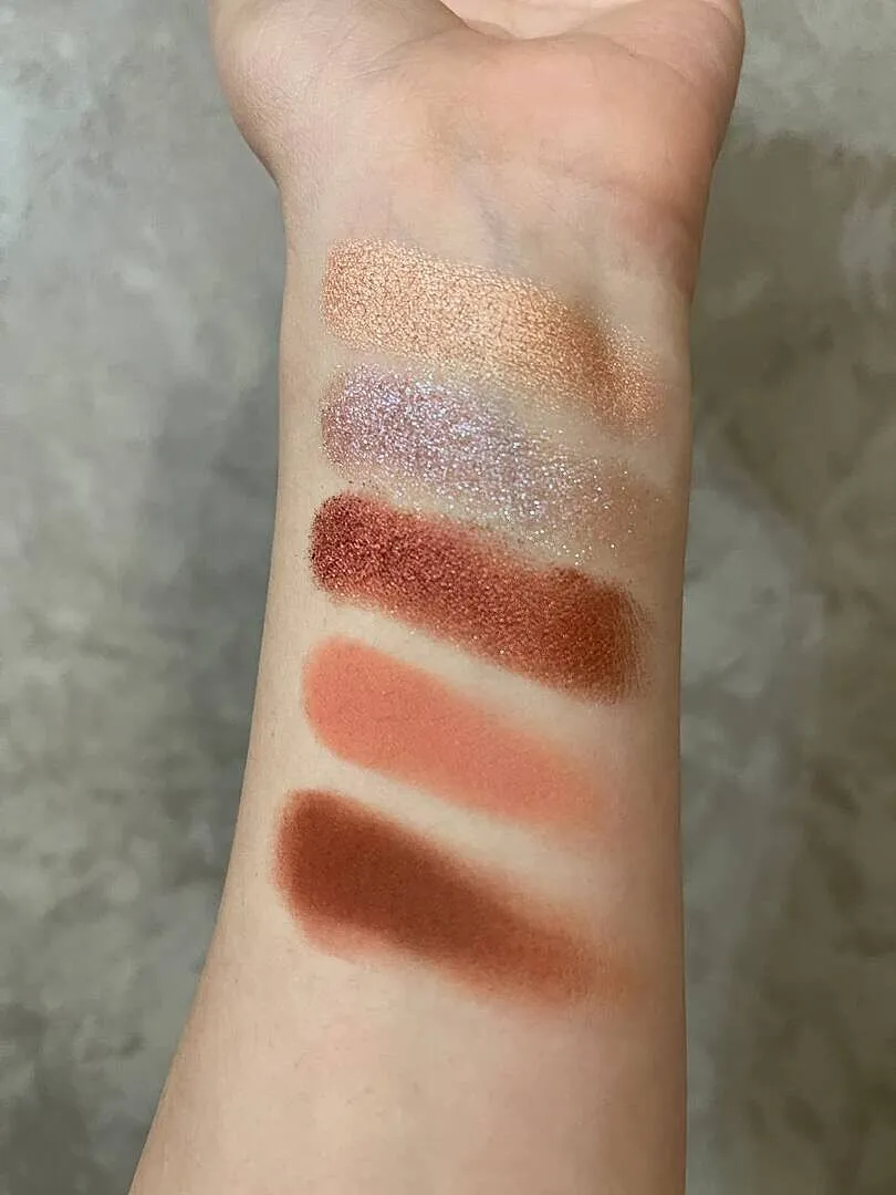 Natasha Denona Coral palette fards paupières 5 teintes