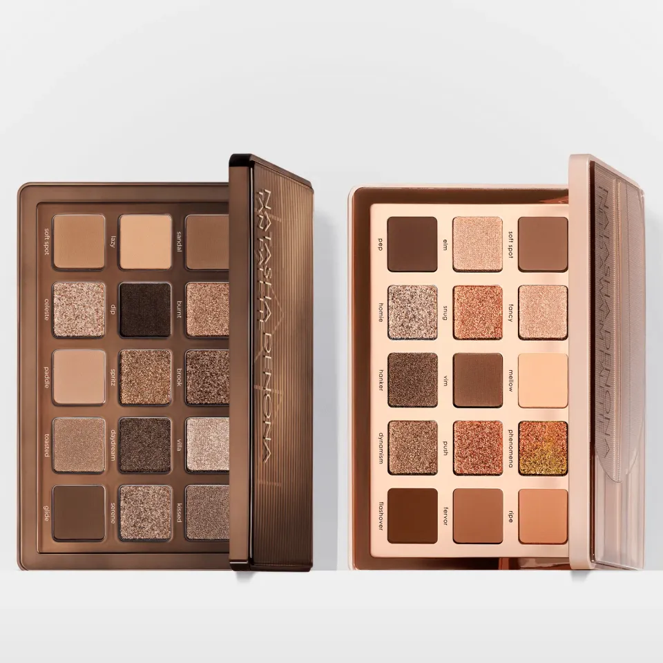 Natasha Denona Tan + Warm duo palettes yeux nude
