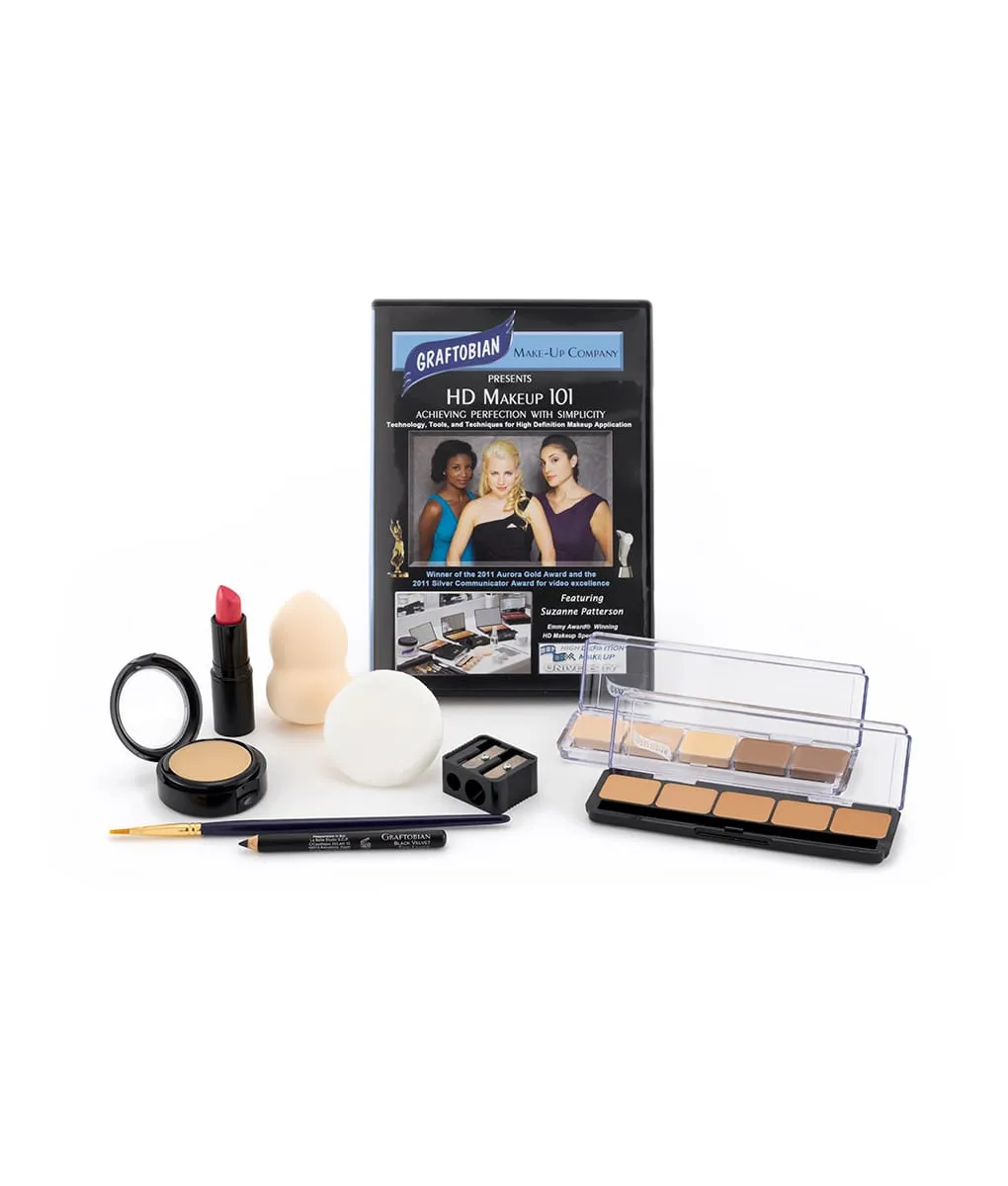 Graftobian Ultra HD Essentials kit teint 11 pièces