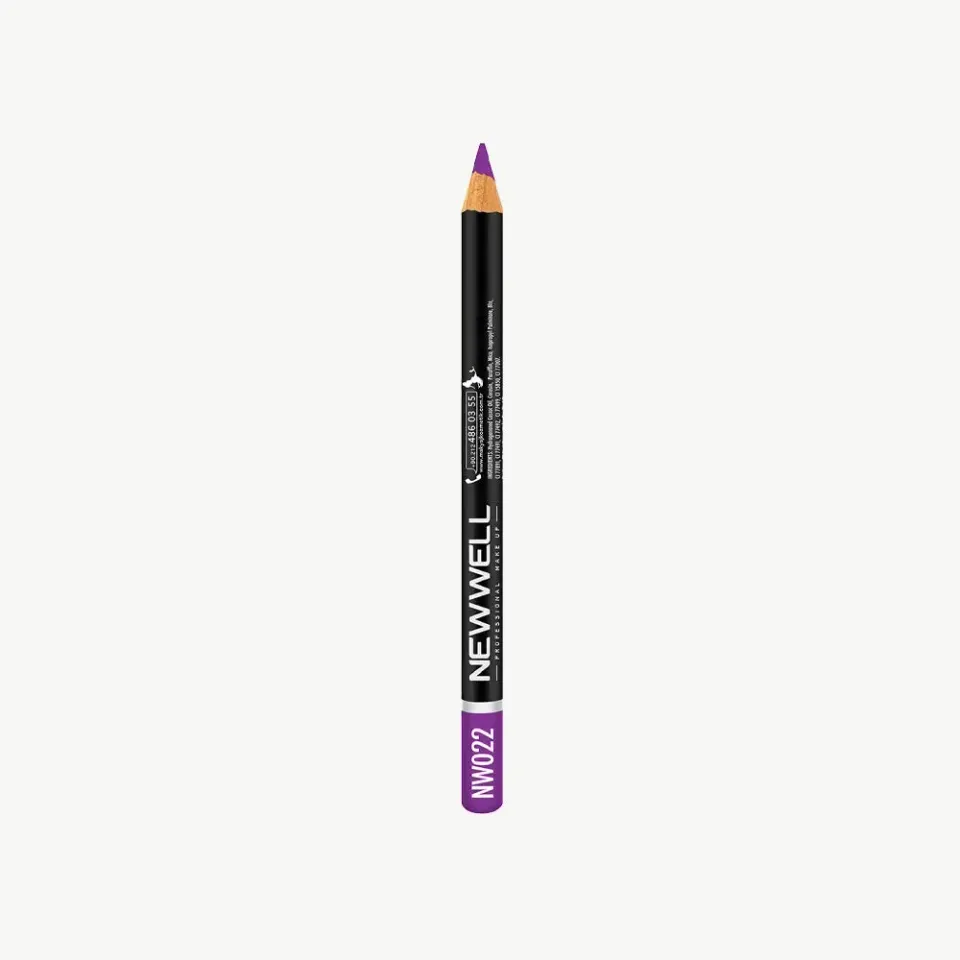 New Well NW022 eyeliner crayon noir mat longue tenue