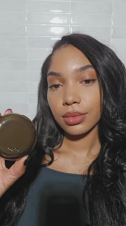 Tarte double-ended pinceau bronzer crème et poudre vegan