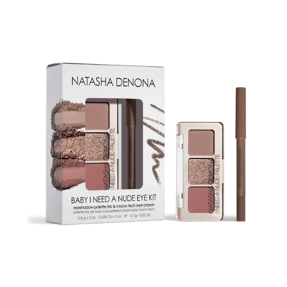Natasha Denona Baby I Need a Nude kit yeux 3 fards taupe
