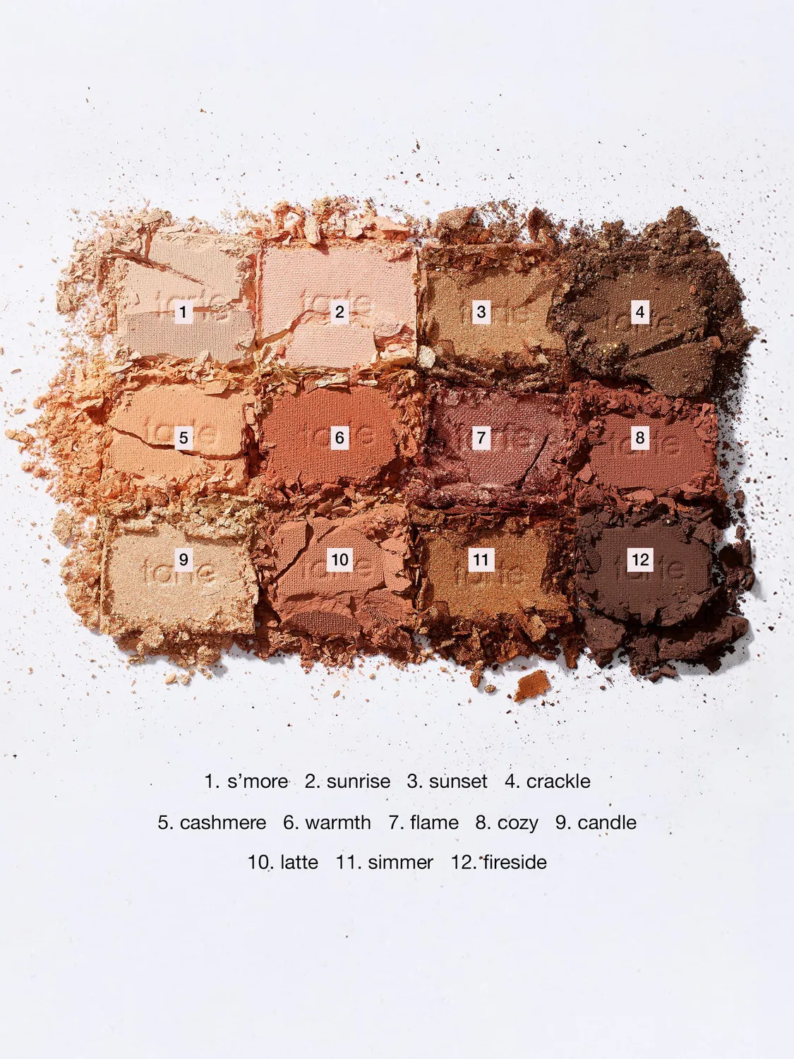 Tarte Tartelette Toasted Palette fards 12 teintes chaudes