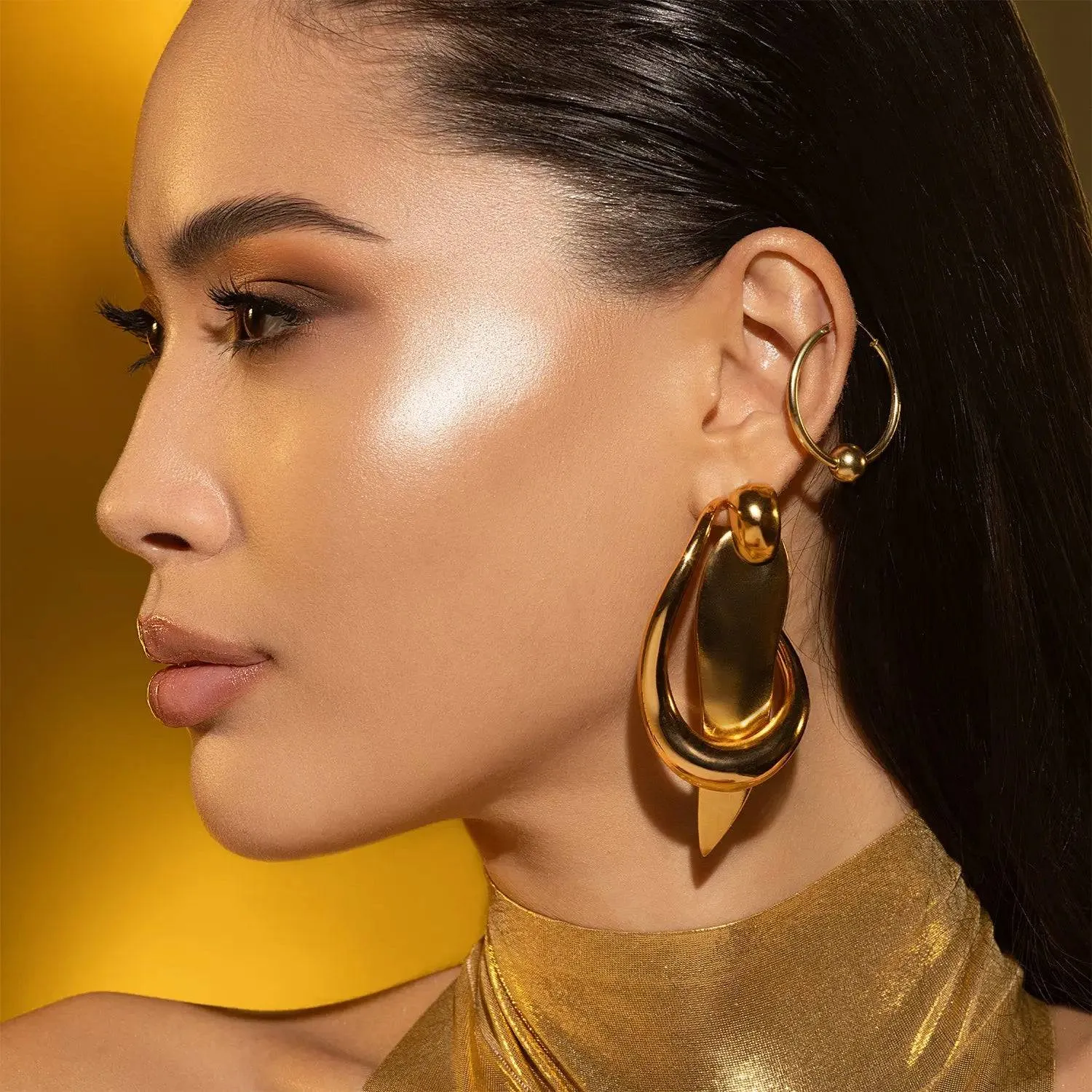 Natasha Denona Golden Trio highlighter doré