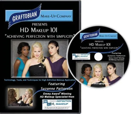 Graftobian Glamour Crème ProPak palette fond de teint 5 palettes HD