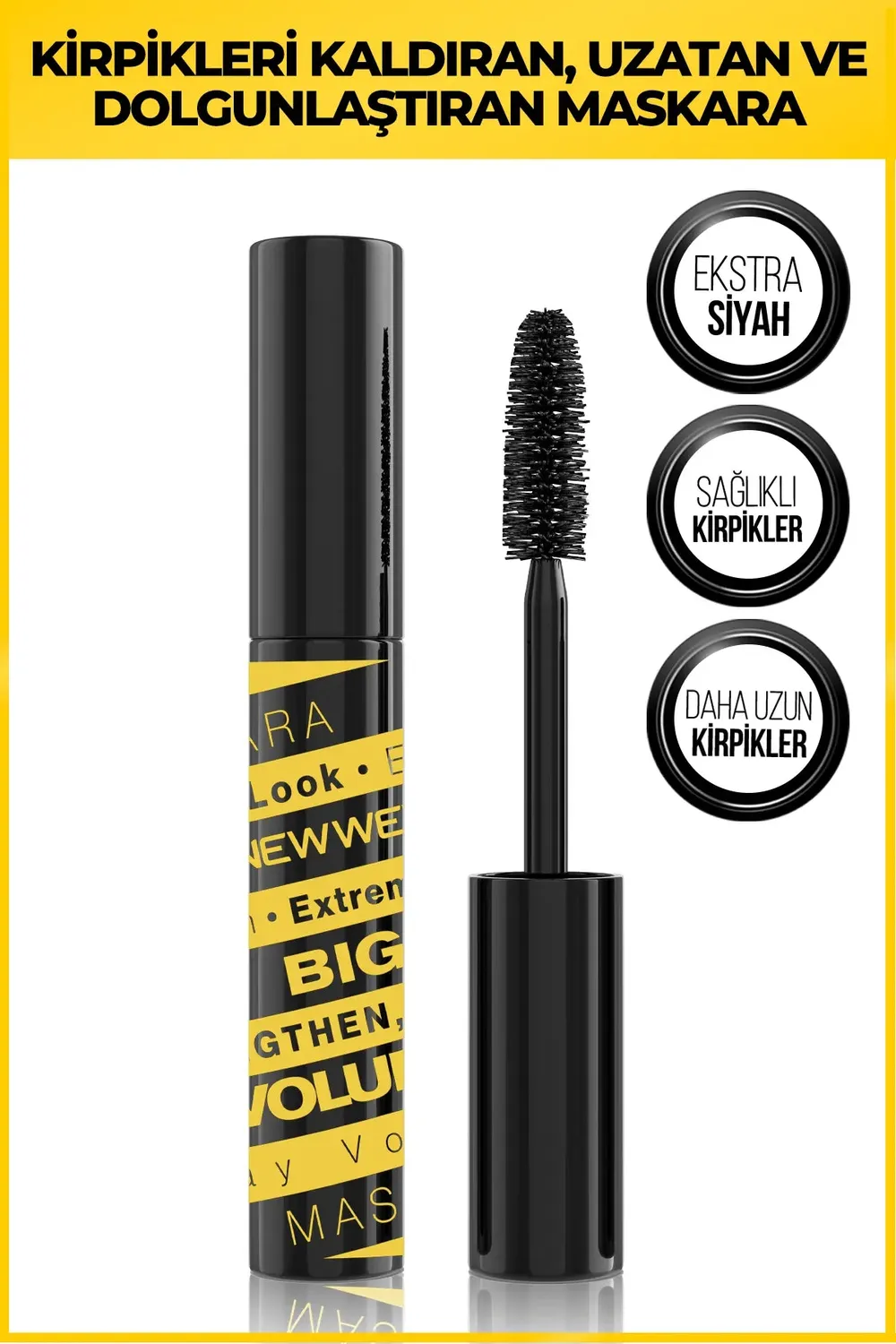 New Well Big Lash mascara volume noir 6,5 ml