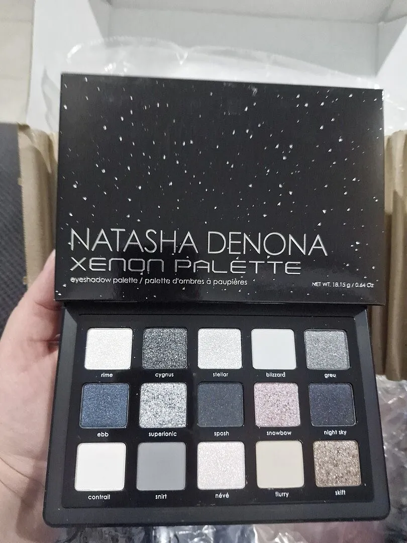 Natasha Denona Retro Glam palette fards paupieres midi verts roses
