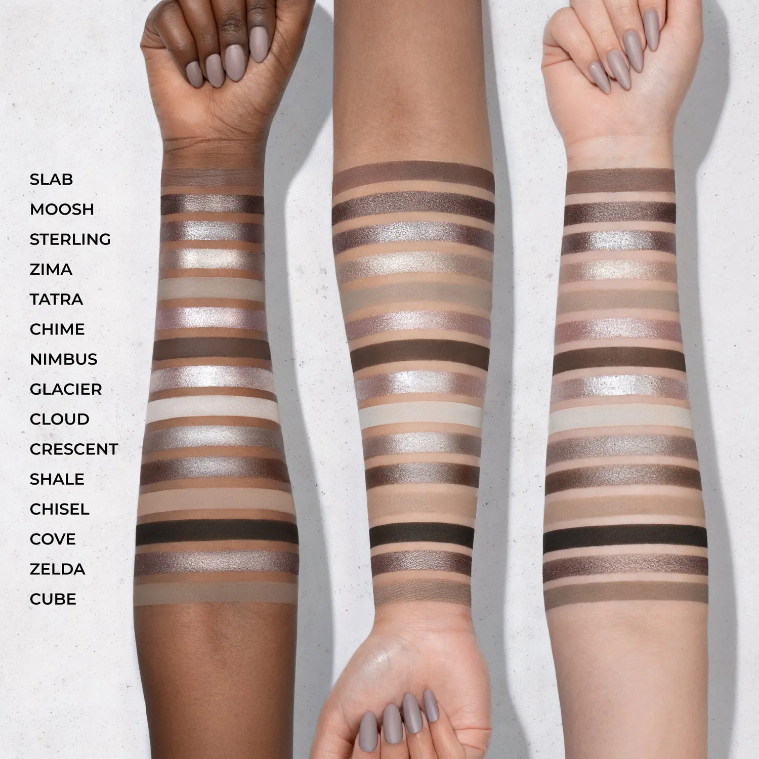 Natasha Denona I Need a Cool palette fards froids 15 teintes