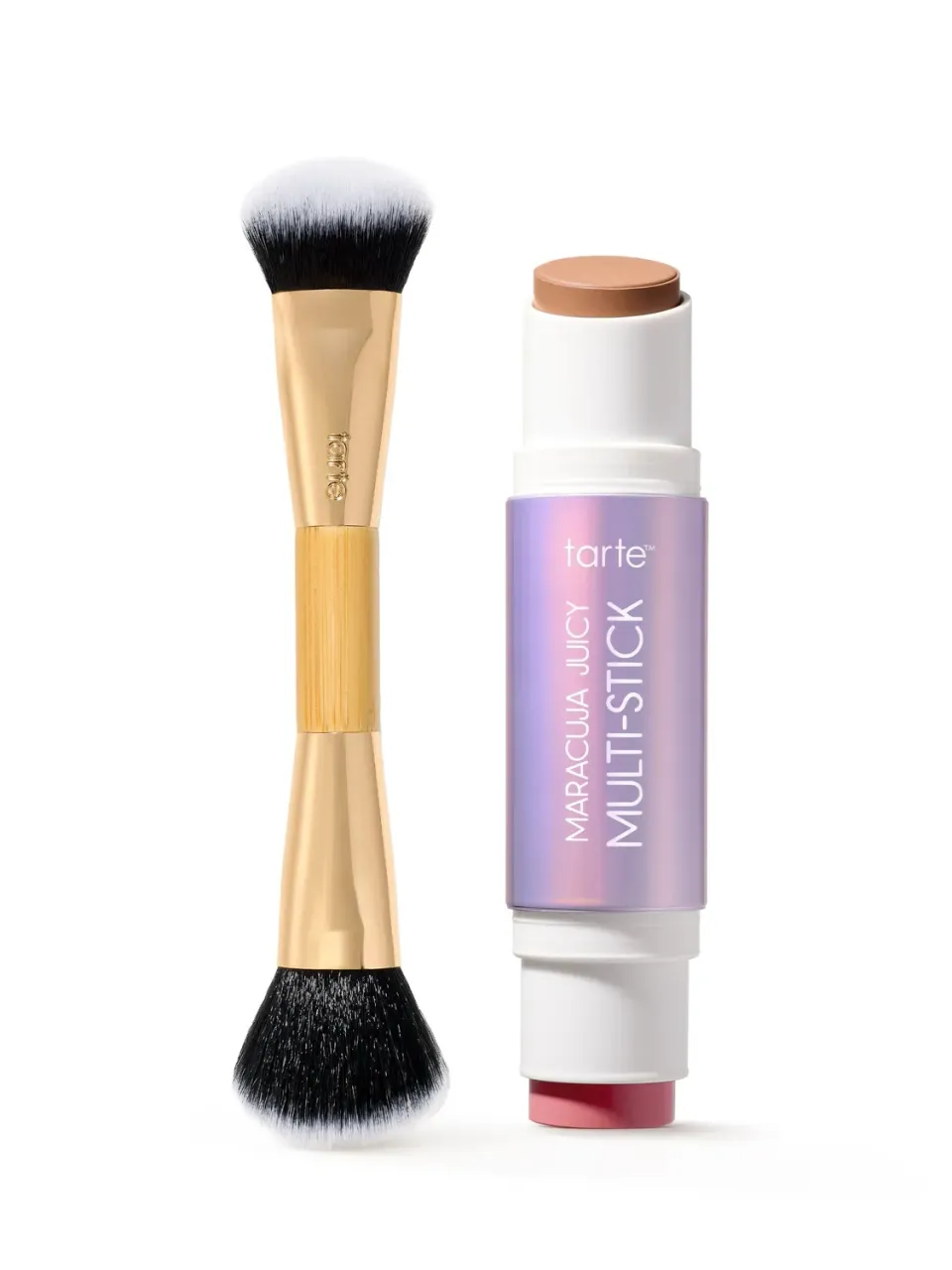 Tarte Maracuja Juicy multi-stick blush bronzer + pinceau multi