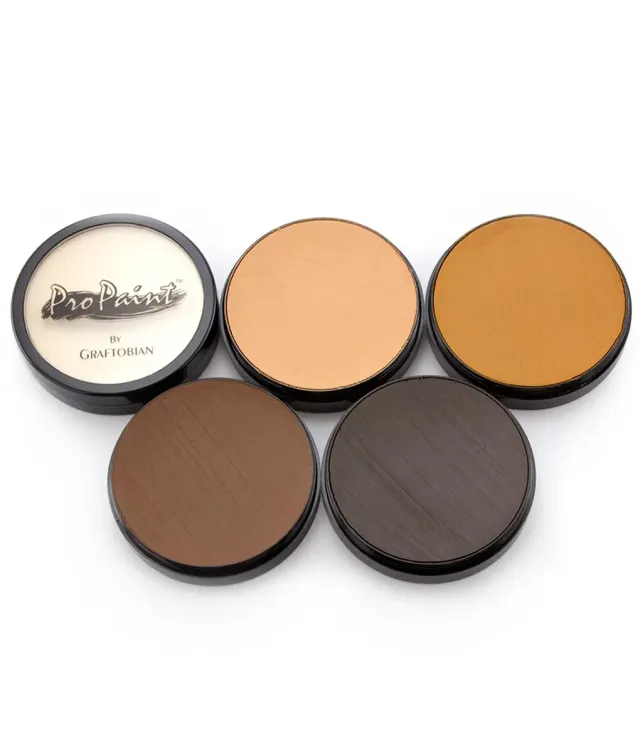 Graftobian ProPaint Flesh Tones palette face paint 5x30ml