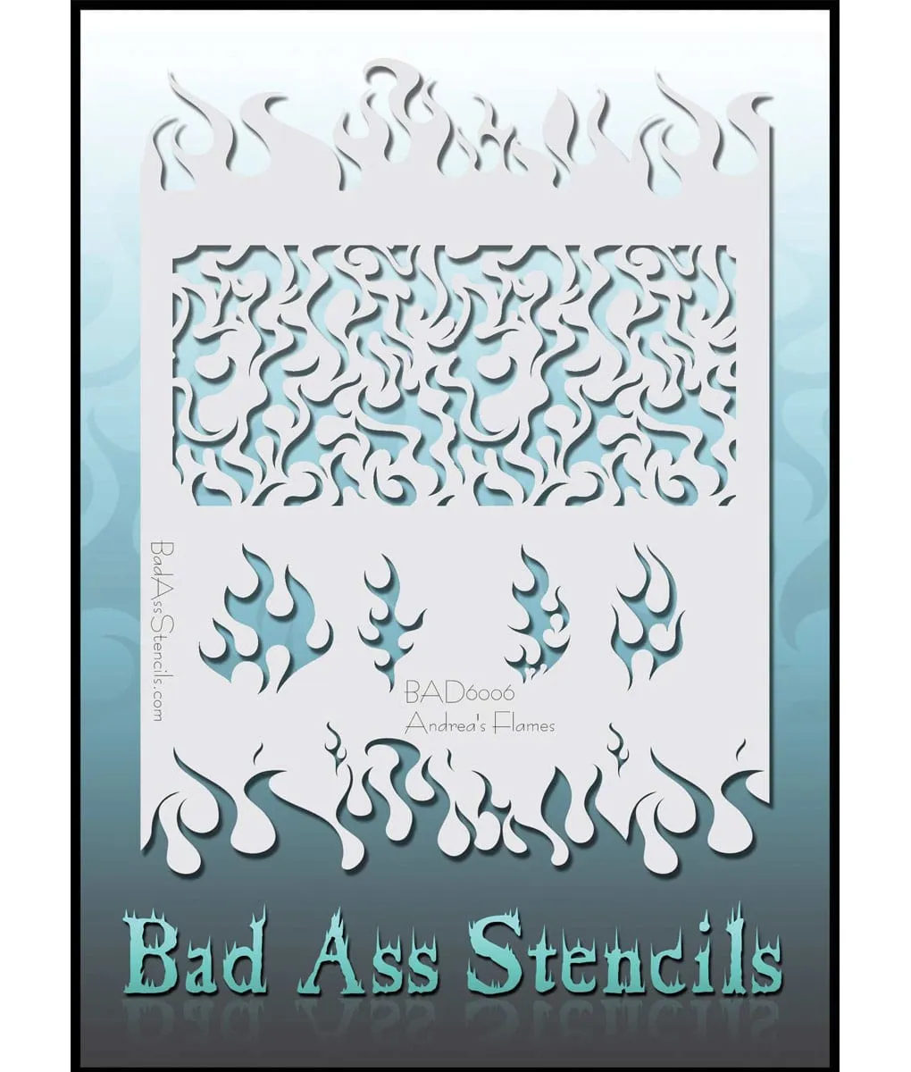 Graftobian Bad Ass Stencils Vintage pochoir maquillage réutilisable