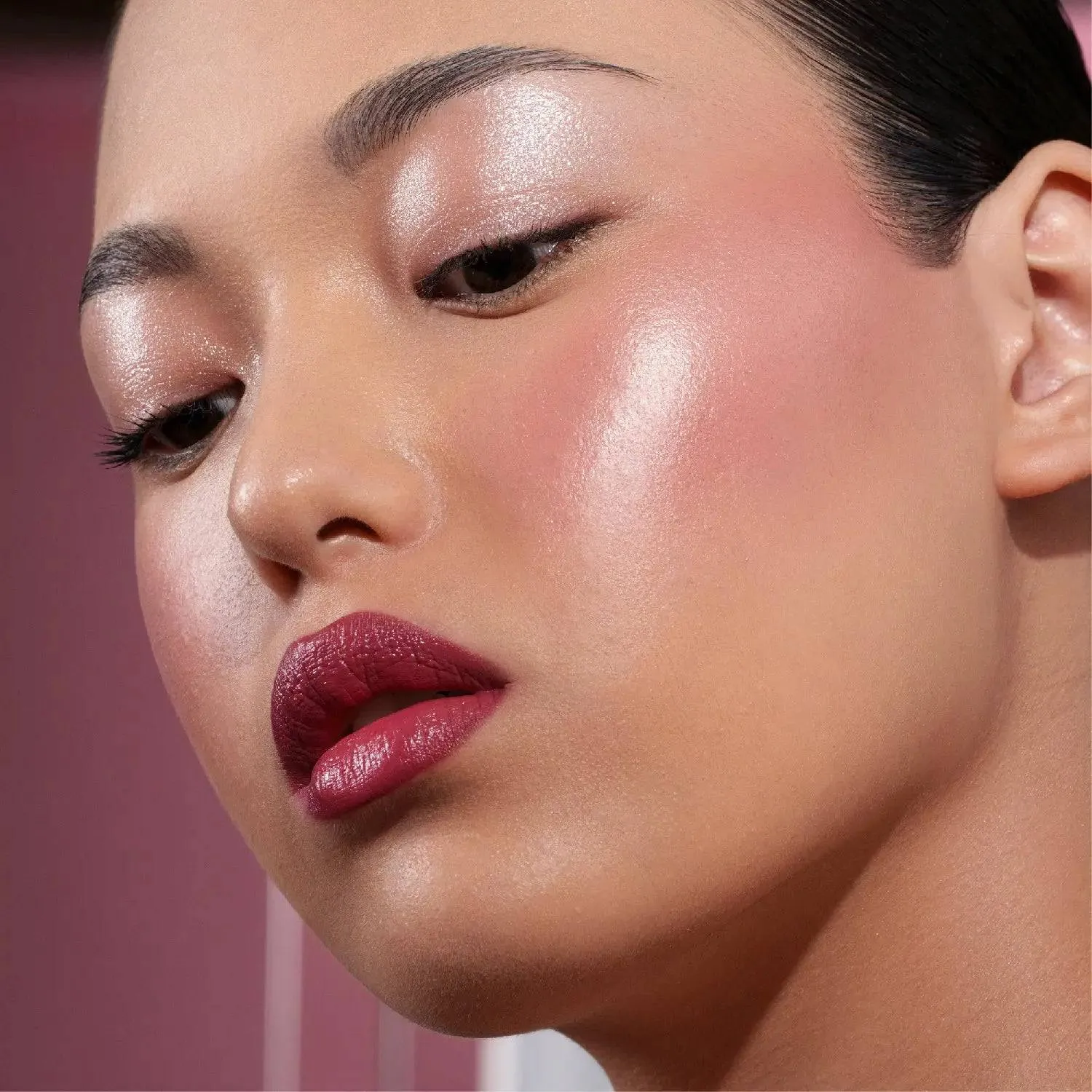 Natasha Denona Berry Pop trio blush highlighter cranberry lumineux