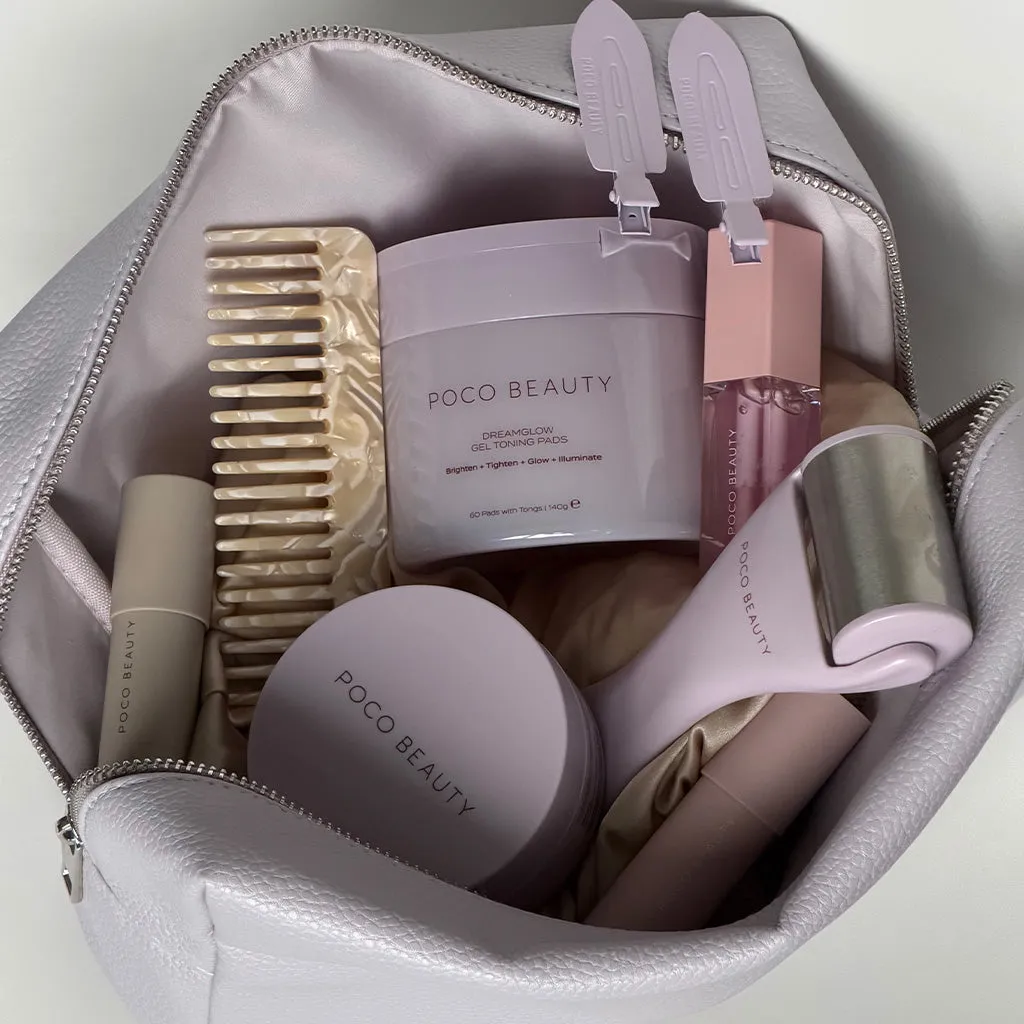 Poco Beauty Dreamglow trousse beauté faux cuir