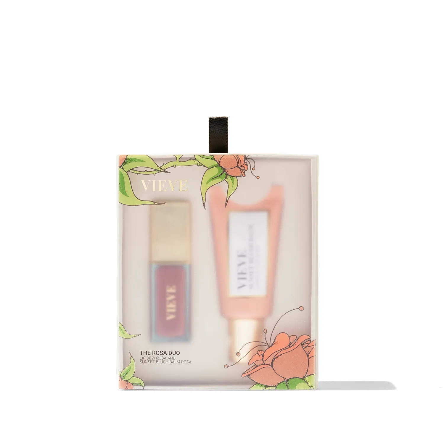 Vieve The Rosa Duo coffret blush lèvres Rosa