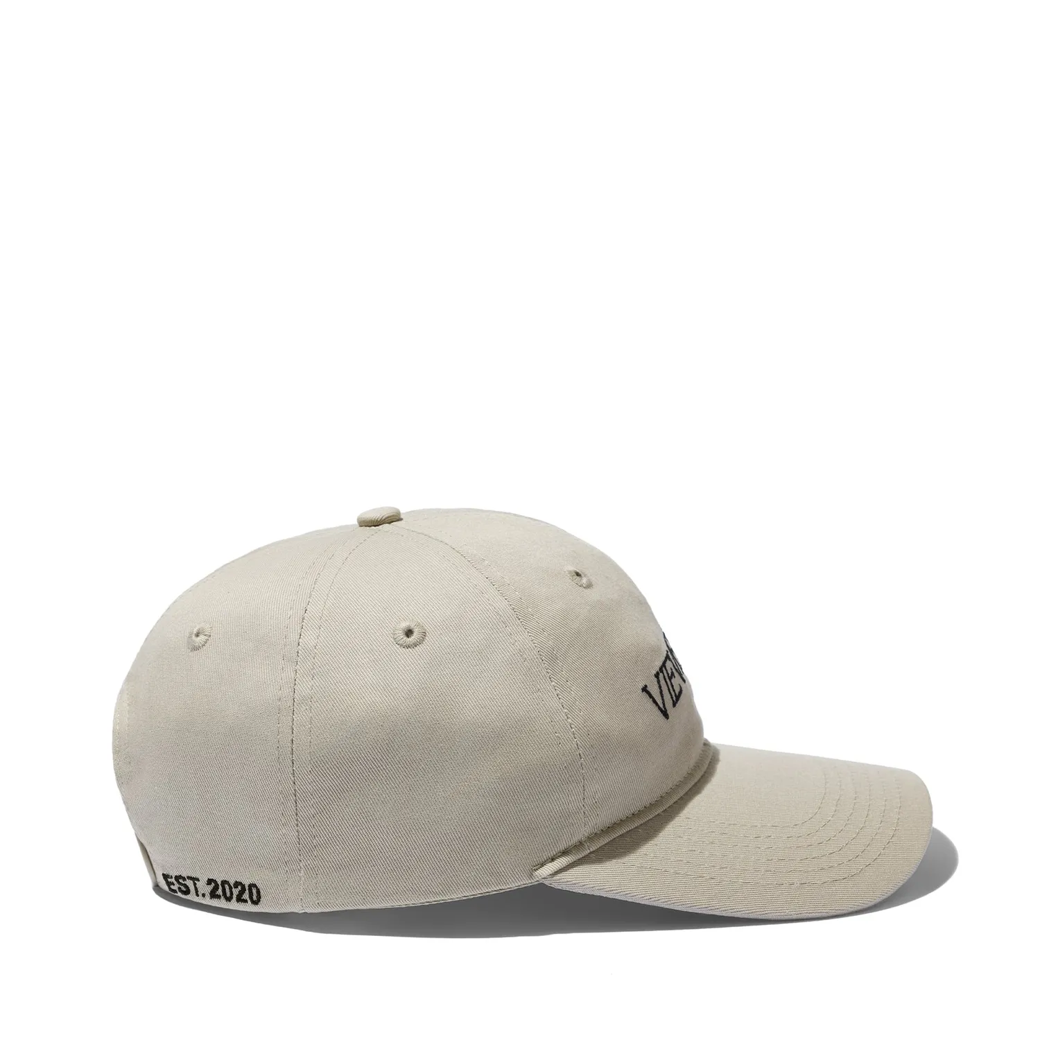 Vieve Society Cap casquette coton beige ajustable