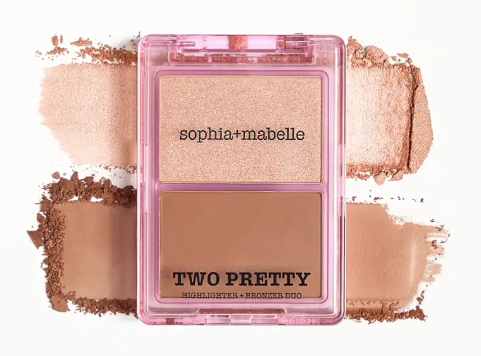 sophia+mabelle Two Pretty Honey Breeze palette bronzer 3 g