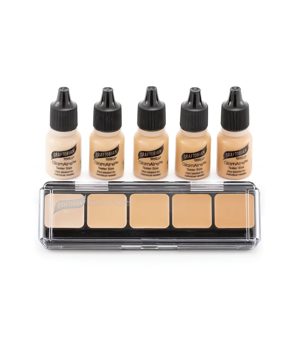 Graftobian GlamAire HD Crème sampler fond de teint warm 2
