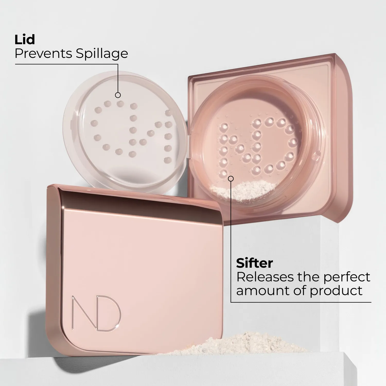 Natasha Denona Hy-Glam poudre fixatrice translucide 20g