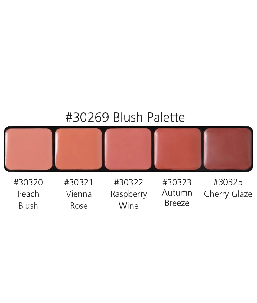 Graftobian Glamour Crème palette blush crème 11 g 5 teintes