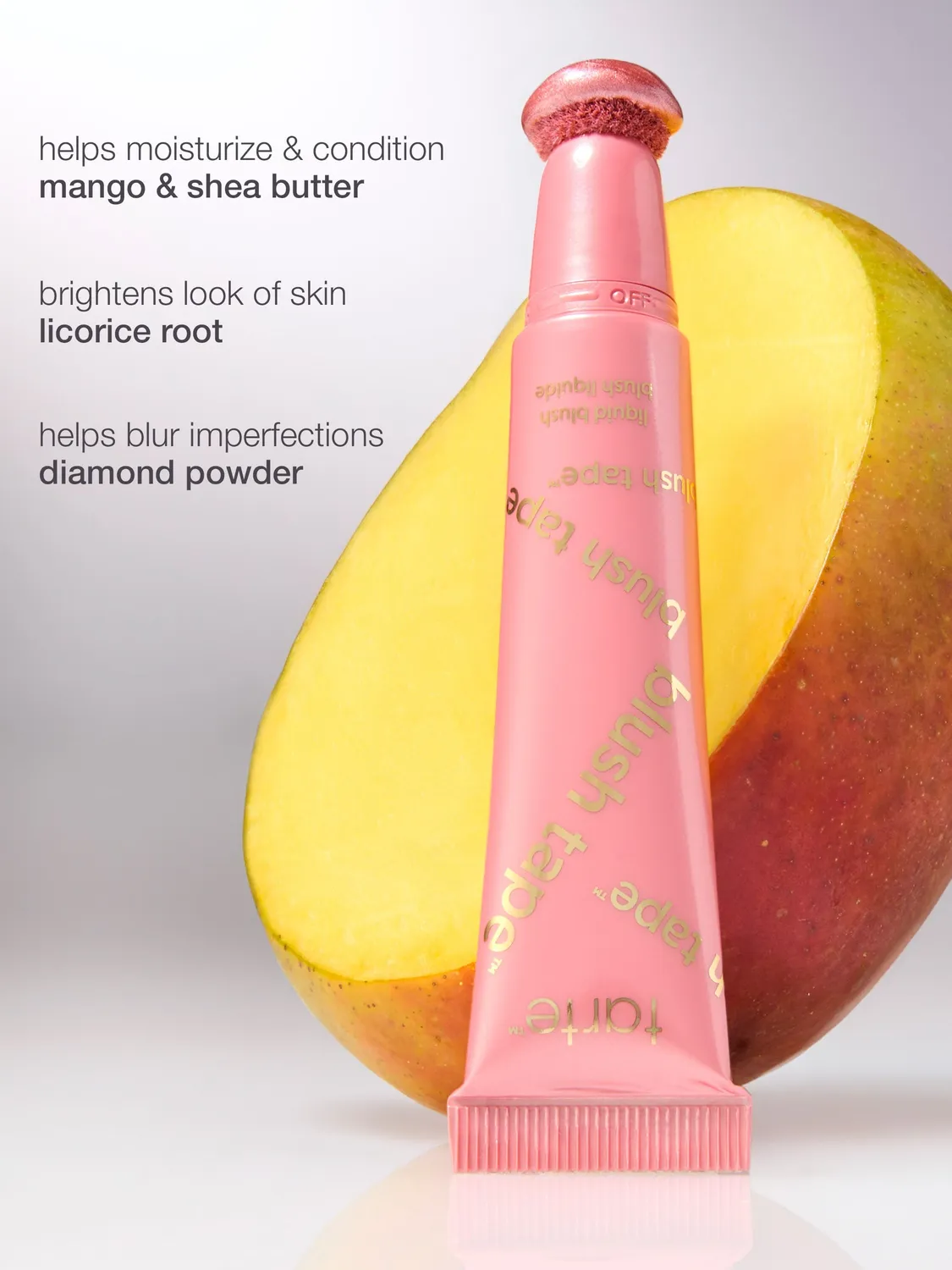 Tarte Blush Tape Glow Tape duo blush liquide peach golden