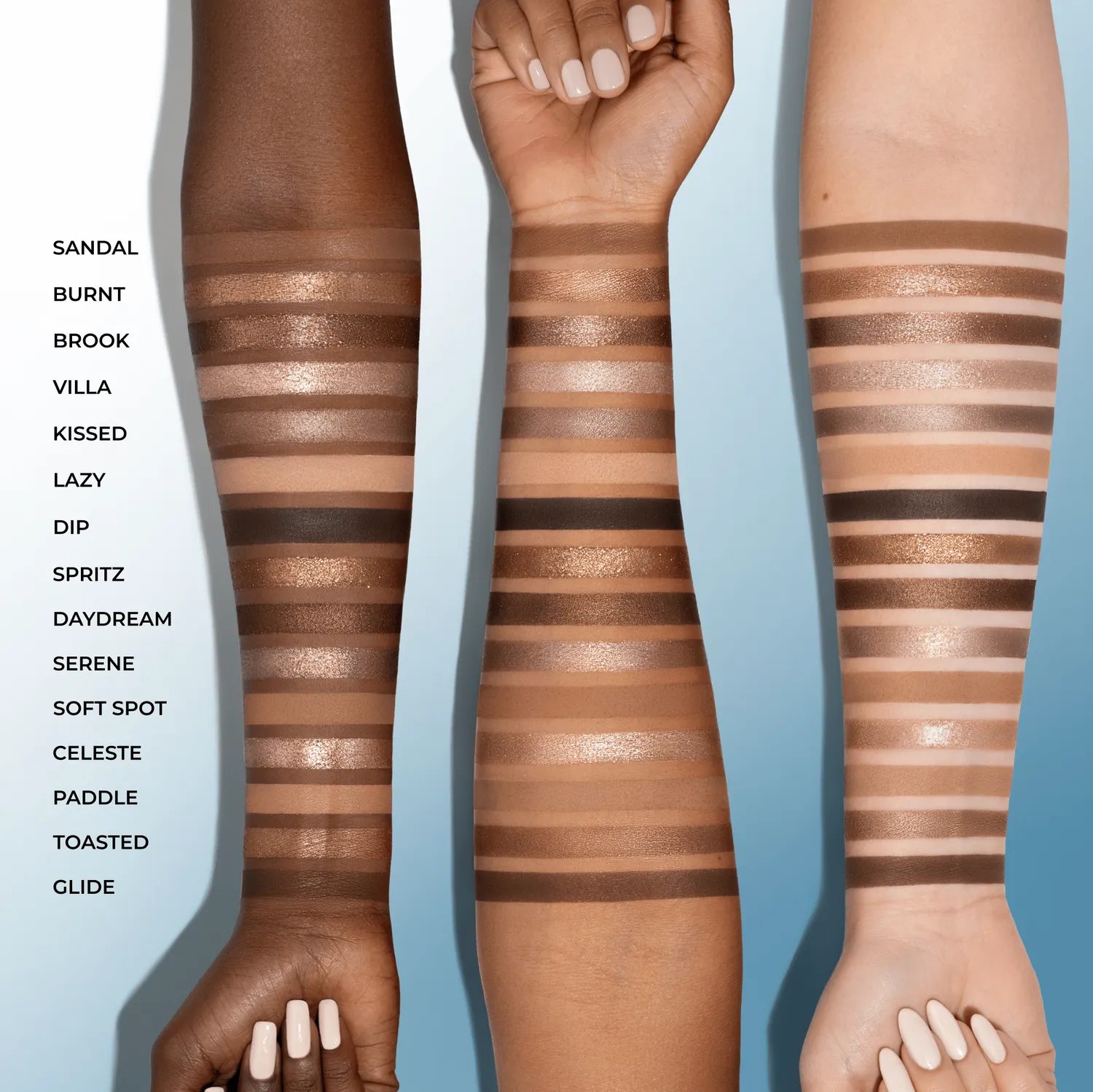 Natasha Denona Tan palette 15 fards neutres dorés