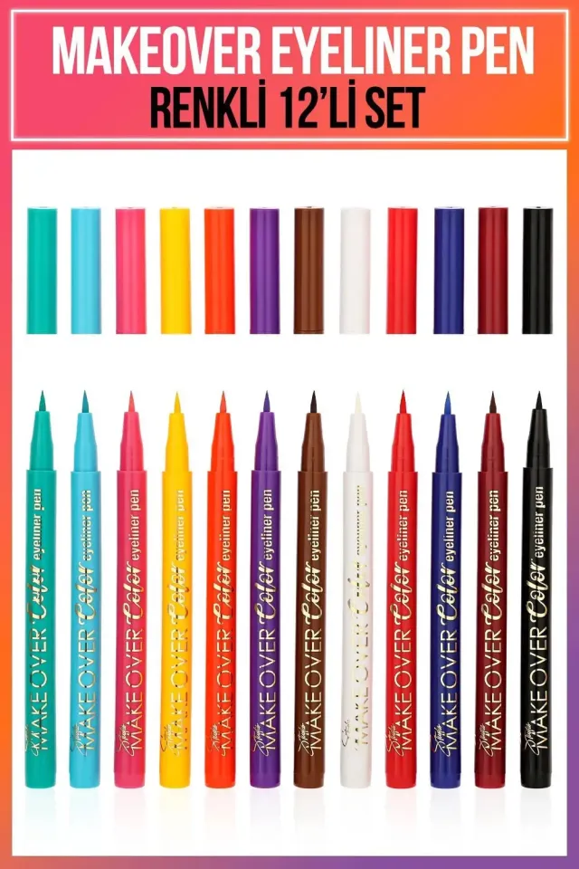 New Well Makeover feutre eyeliner 12 couleurs