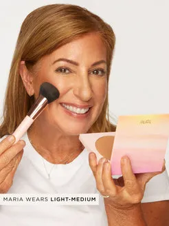Tarte Bronzing pinceau visage poudre édition été