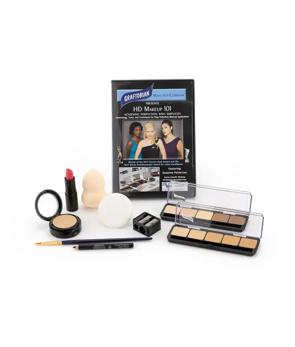 Graftobian Ultra HD Essentials kit teint 11 pièces