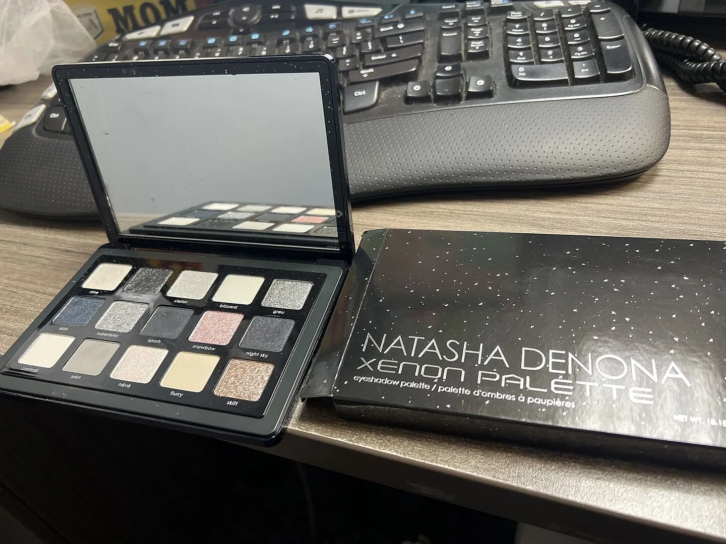 Natasha Denona Xenon palette fards à paupières 15 fards smoky
