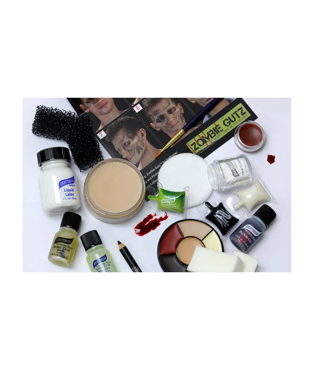 Graftobian Deluxe Zombie kit maquillage Halloween complet