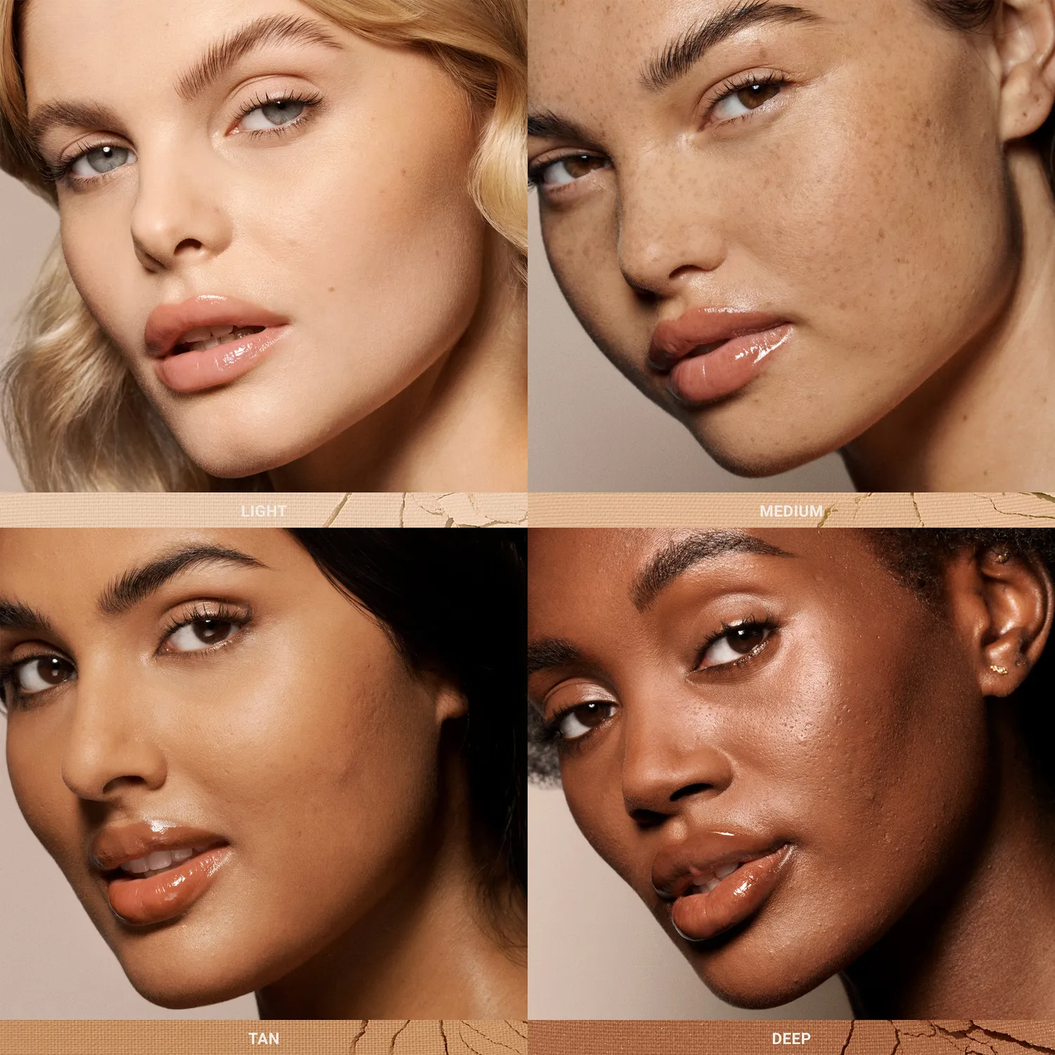 Vieve Modern Powder Perfector poudre visage Tan fini mat