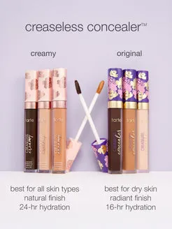Tarte Creaseless anticernes crème voyage couvrance totale