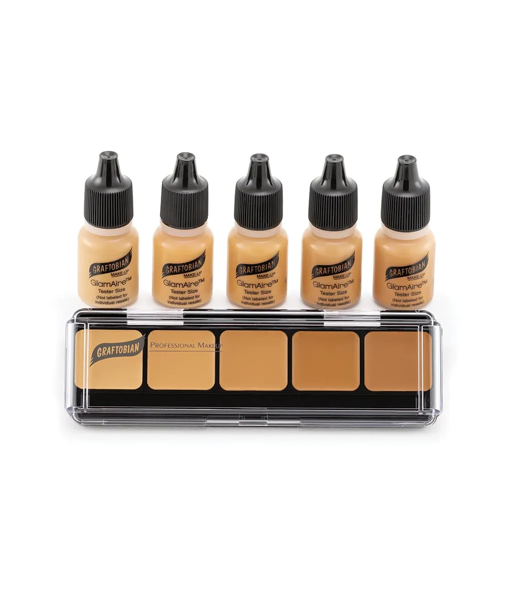 Graftobian GlamAire HD Crème sampler fond de teint warm 2