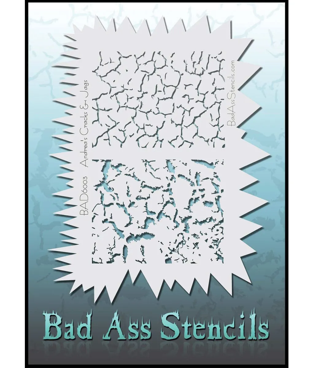 Graftobian Bad Ass Stencils Vintage pochoir maquillage réutilisable