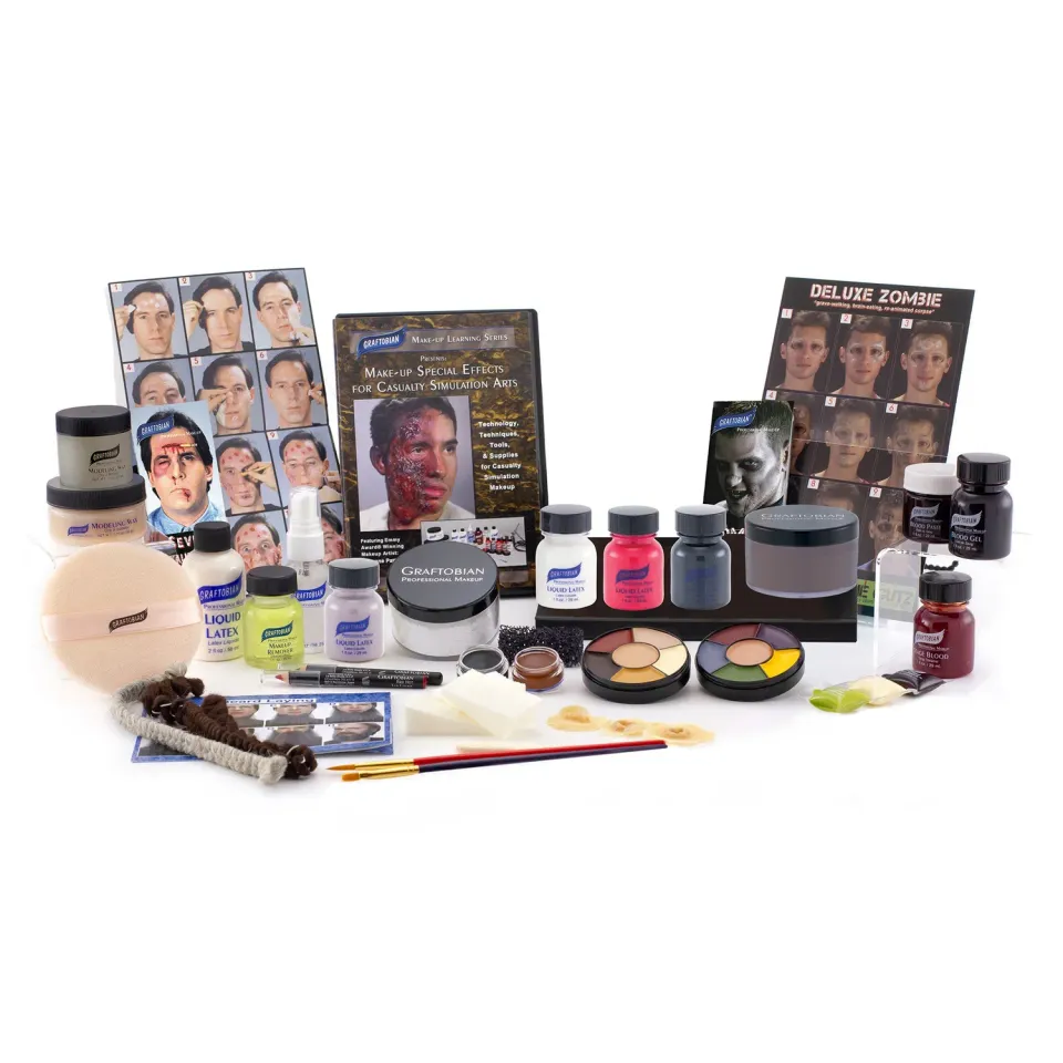 Graftobian Special FX Trauma Pro kit maquillage effets spéciaux 40 pièces
