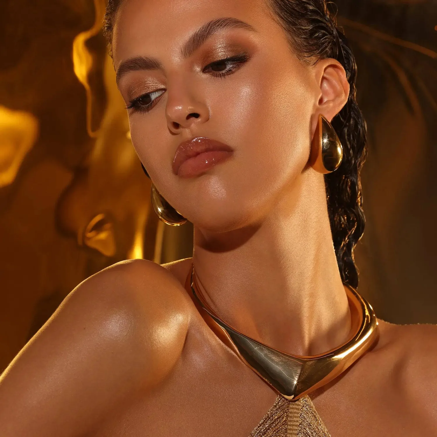 Natasha Denona Golden palette fards à paupières 15 fards dorés